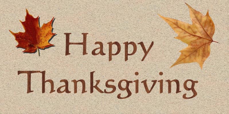 Happy Thanksgiving - Chamber office Closed